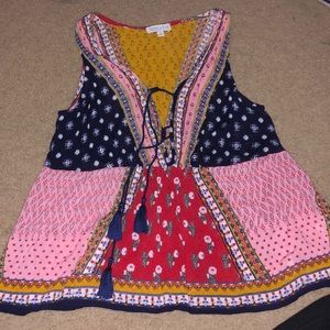 patchwork tank top